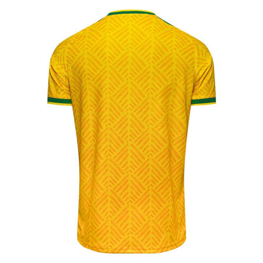 back view adidas South Africa World Cup 2026 Home Yellow Jersey