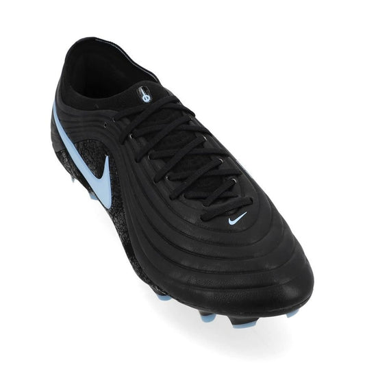 front view of the Nike Tiempo Maestro Elite FG Shadow in Black/Blue colorway
