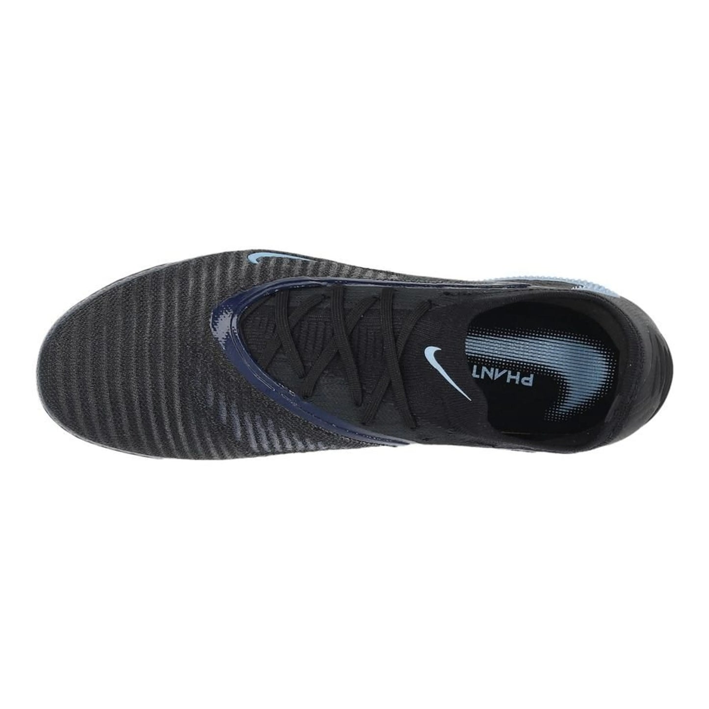 top view of the Nike Phantom 6 Elite Low Cut SG-PRO from the stealthy Shadow Pack