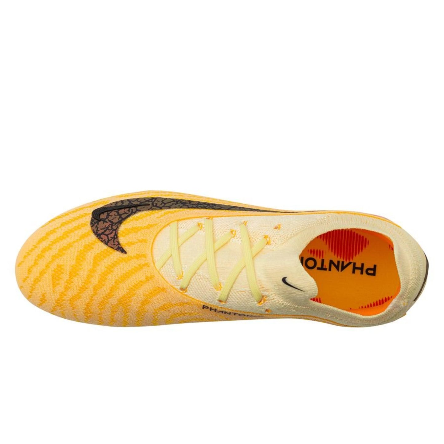 top view of the Nike Phantom GX Elite FG Blaze in Tint/Crush colorway