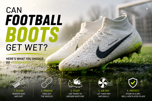 Can Football Boots Get Wet? Here's What You Should Do Afterwards
