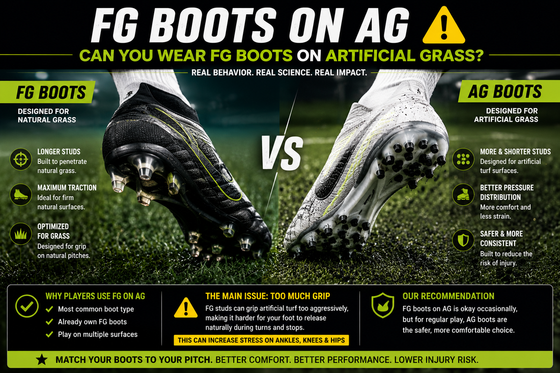 Can You Wear FG Boots on Artificial Grass? (FG vs AG Explained)