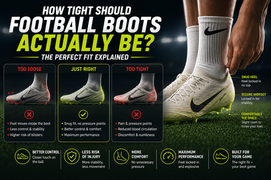 How Tight Should Football Boots Actually Be (The Perfect Fit Explained)