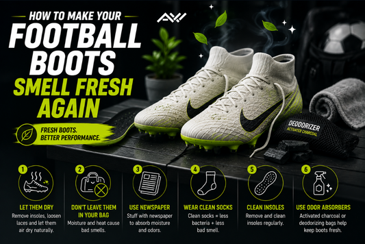 How to Make Your Football Boots Smell Fresh Again