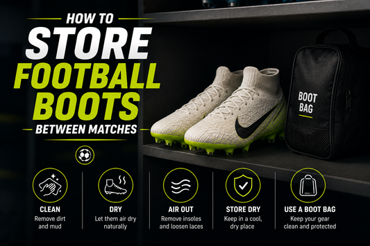How to Store Football Boots Between Matches