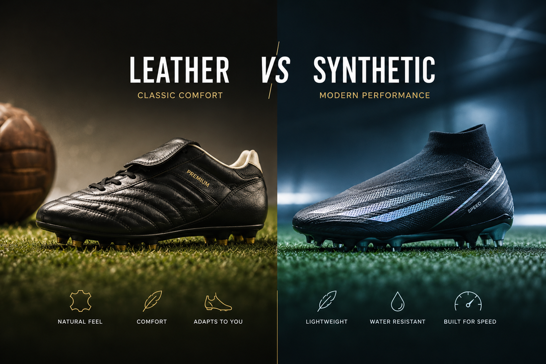 Leather vs Synthetic Football Boots: Which Is Better?