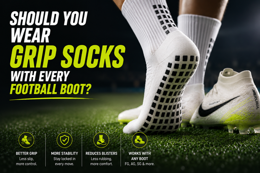 Should You Wear Grip Socks With Every Football Boot