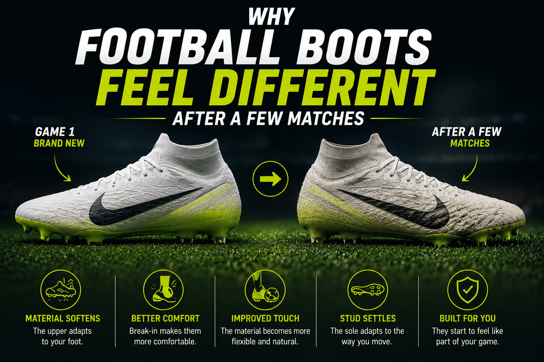 Why Football Boots Feel Different After a Few Matches