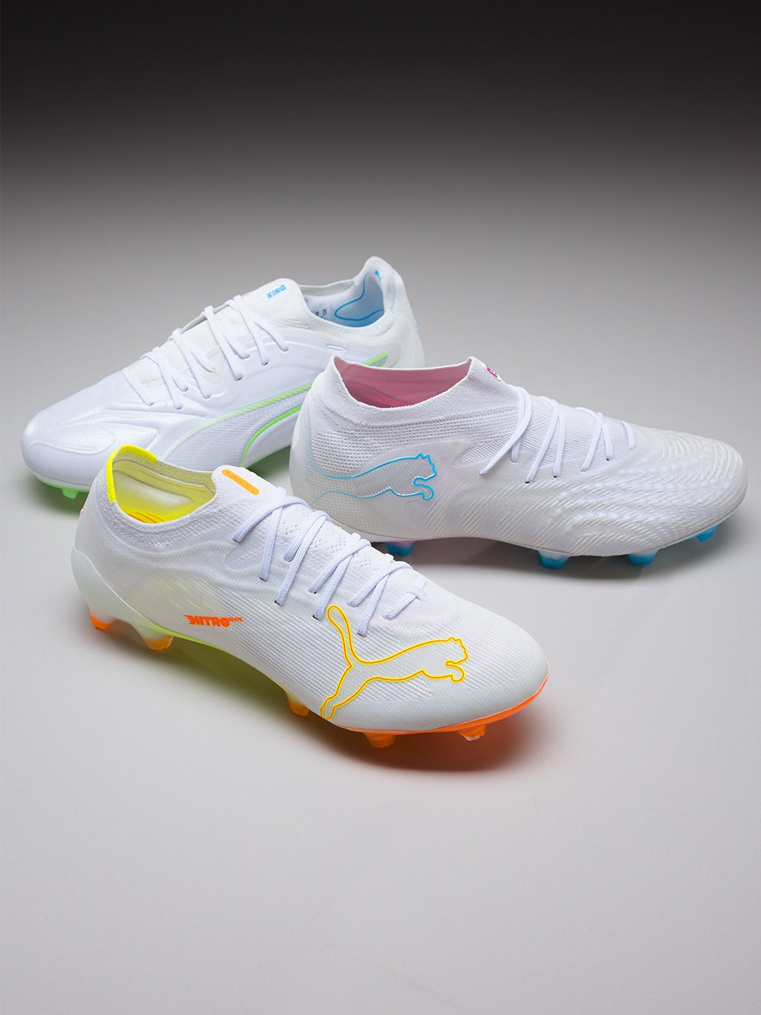PUMA White Pack 2026/27: ULTRA, FUTURE & KING