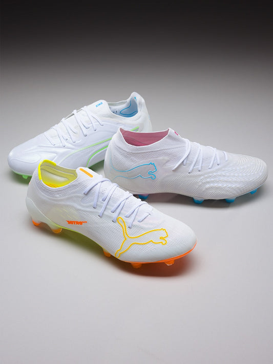 PUMA White Pack 2026/27: ULTRA, FUTURE & KING