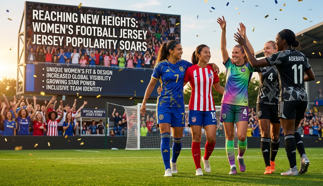 Why Women's Football Jerseys Are More Popular Than Ever