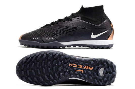 nike air zoom mercurial superfly 9 elite turf in black