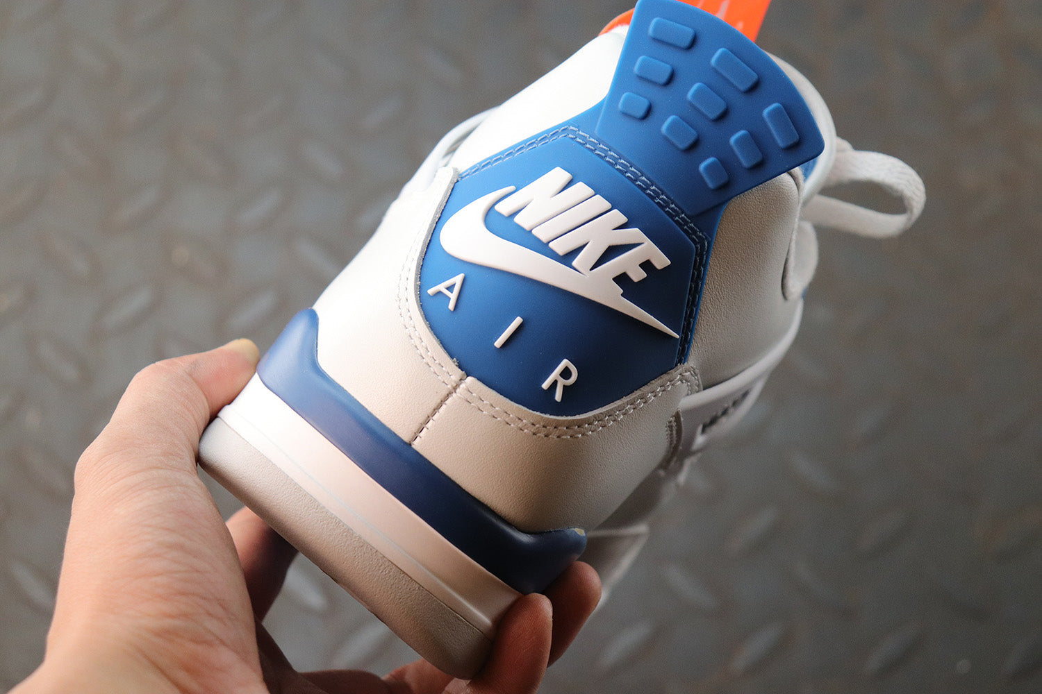 Nike air jordan 4 military blue, all sizes available.