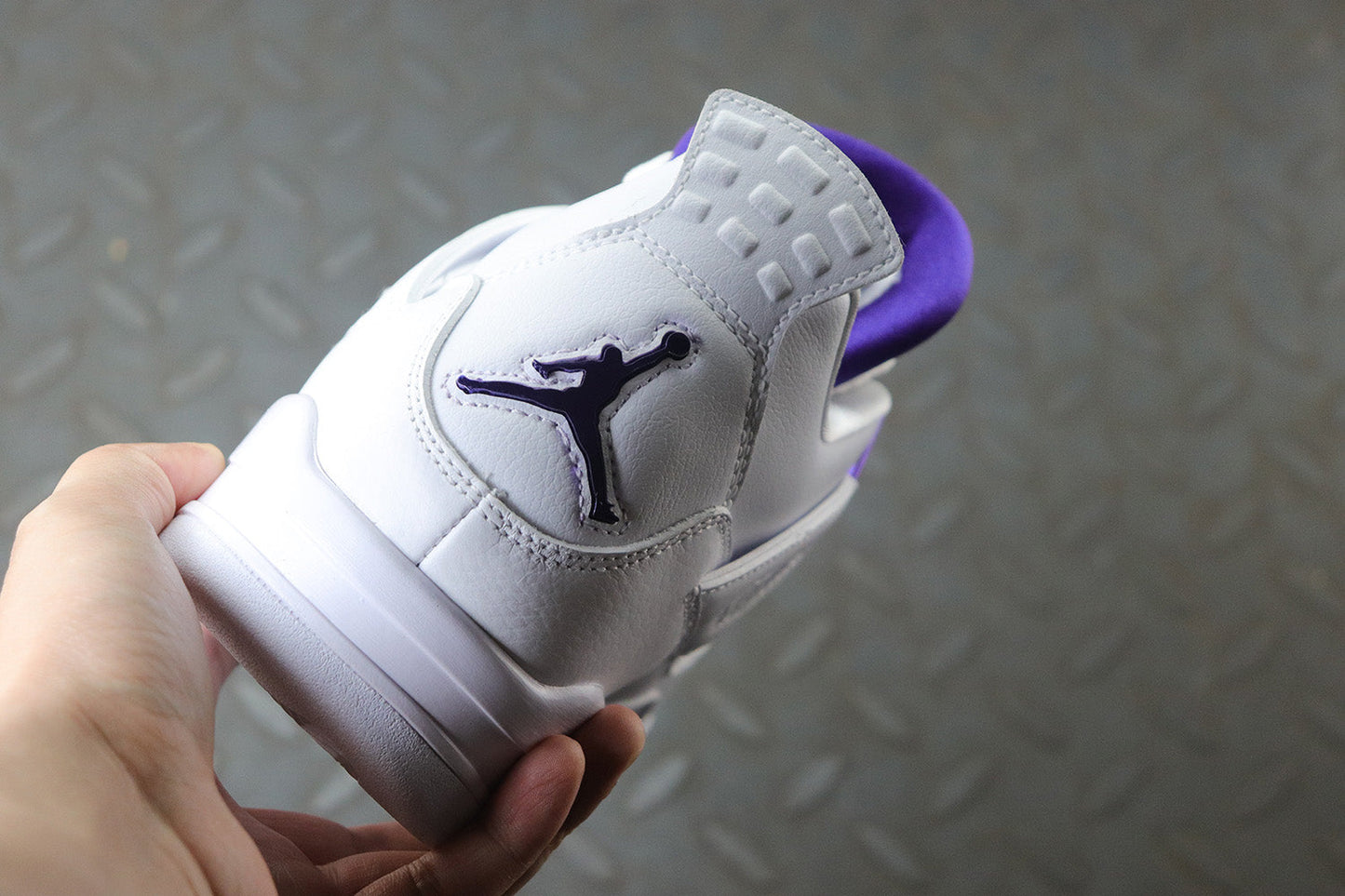 Nike air jordan 4 court purple, all sizes available.