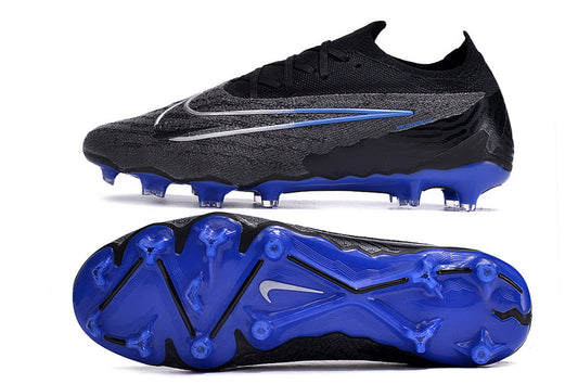 nike phantom gx elite low fg black/blue
