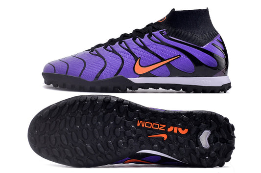nike air zoom mercurial superfly 9 elite turf purple/black
