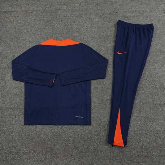 Netherlands 24/25 Tracksuit - Navy