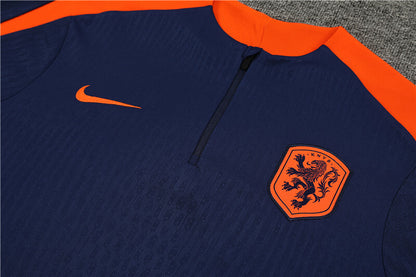 Netherlands 24/25 Tracksuit - Navy