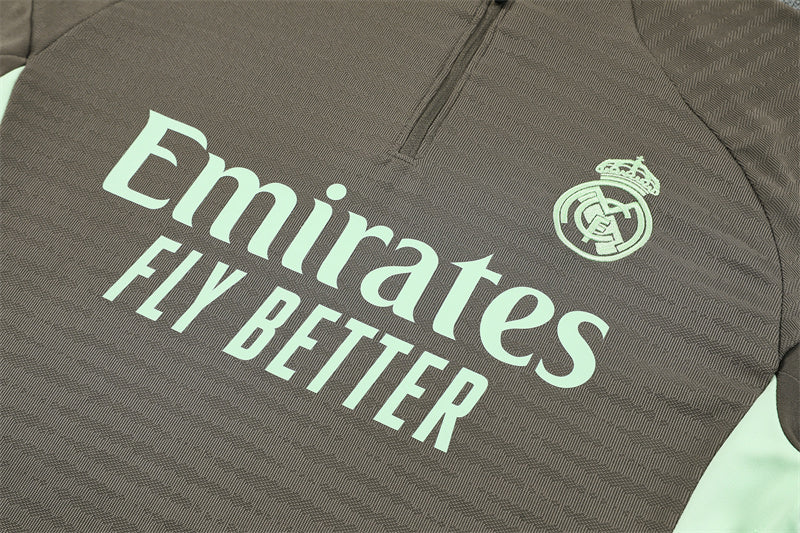 Real Madrid 25/26 Tracksuit - Olive
