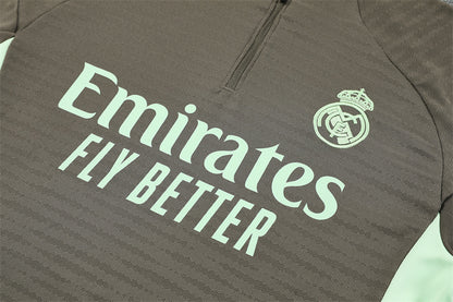 Real Madrid 25/26 Tracksuit - Olive