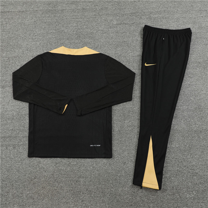 PSG 24/25 Tracksuit - Black & Gold