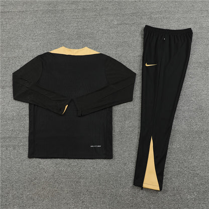 PSG 24/25 Tracksuit - Black & Gold
