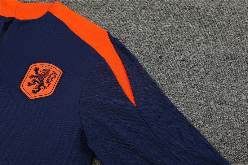 Netherlands 24/25 Tracksuit - Navy