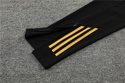 Real Madrid 24/25 Tracksuit - Black