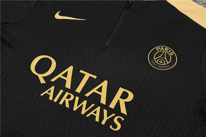 PSG 24/25 Tracksuit - Black & Gold