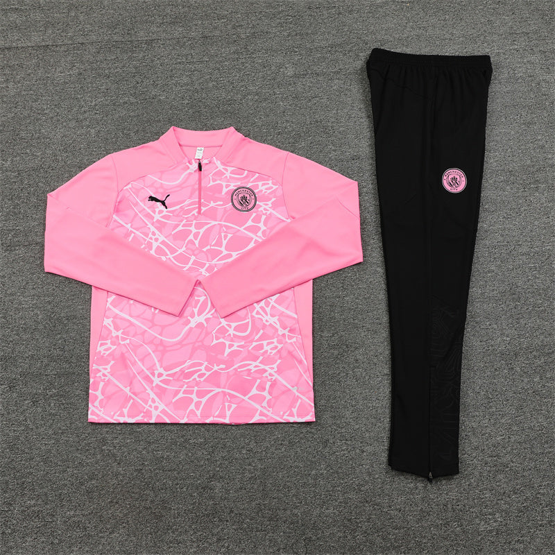 Manchester City 24/25 Tracksuit - Pink