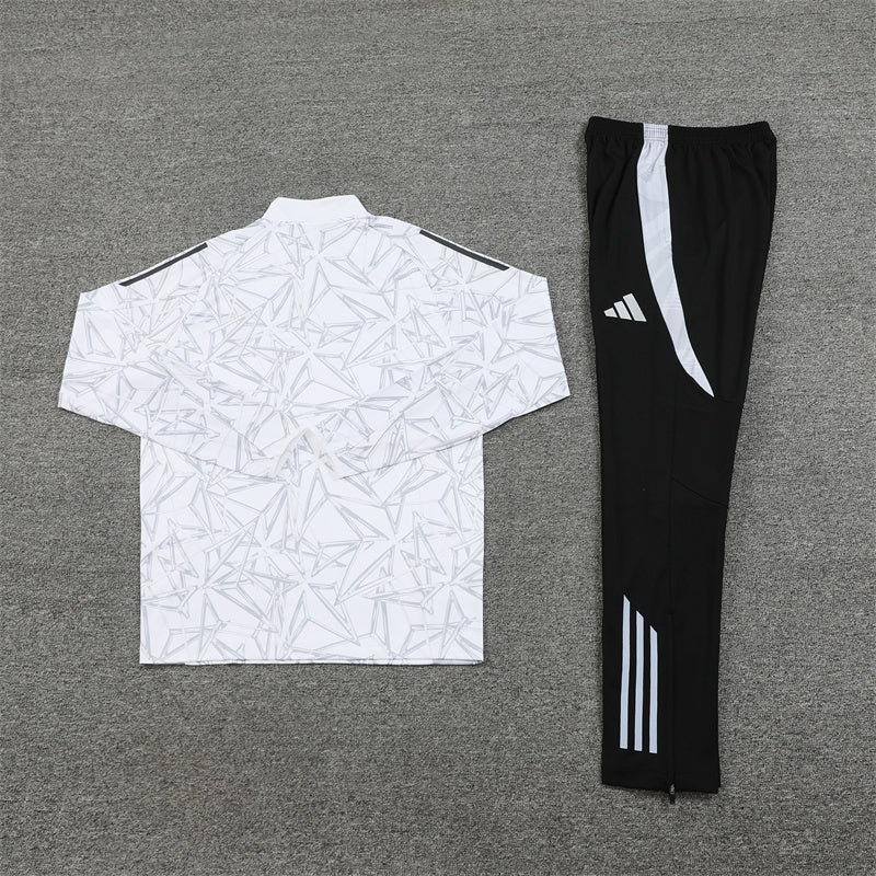 Real Madrid 24/25 Tracksuit - White