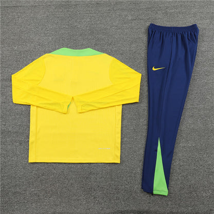 Brazil 24/25 Tracksuit - Yellow