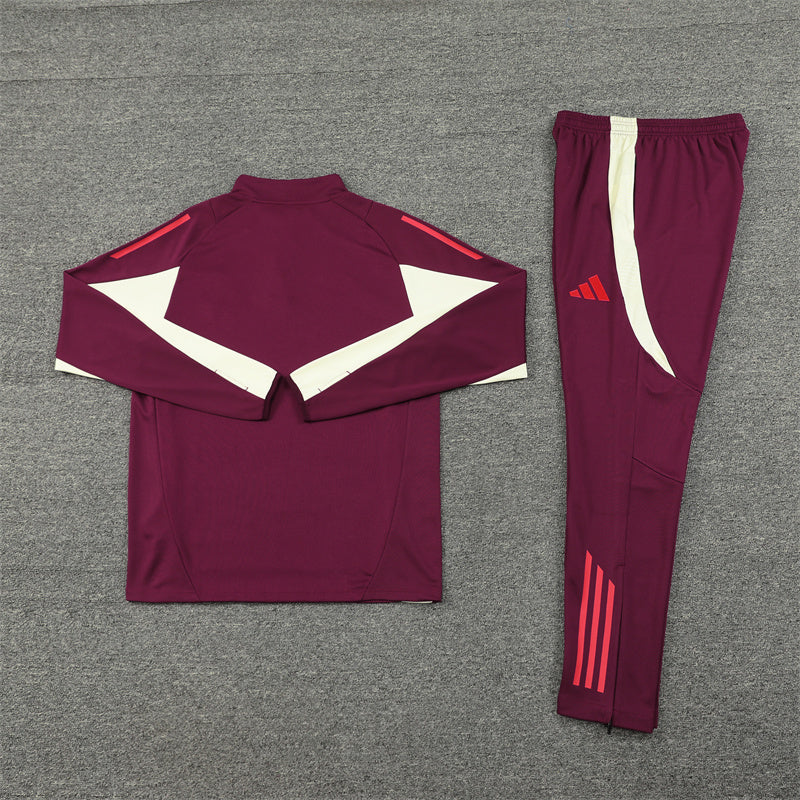 Bayern Munich 24/25 Tracksuit - Burgundy