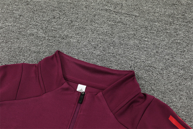 Bayern Munich 24/25 Tracksuit - Burgundy