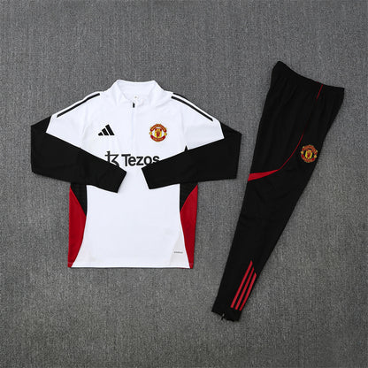 Manchester United 25/26 Tracksuit - White