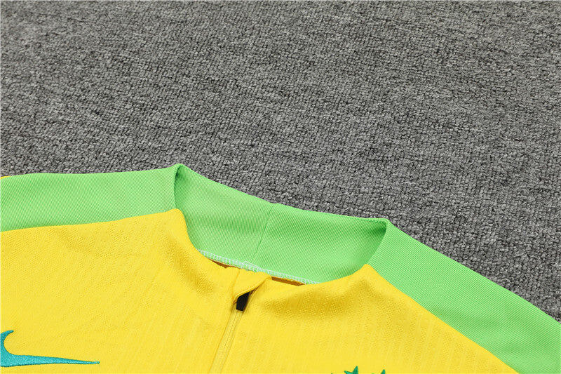 Brazil 24/25 Tracksuit - Yellow