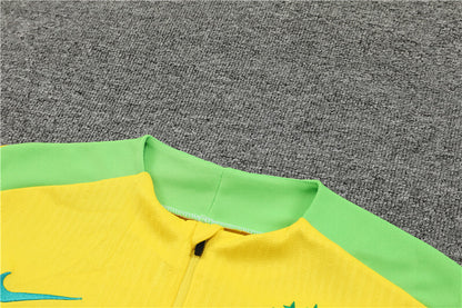 Brazil 24/25 Tracksuit - Yellow