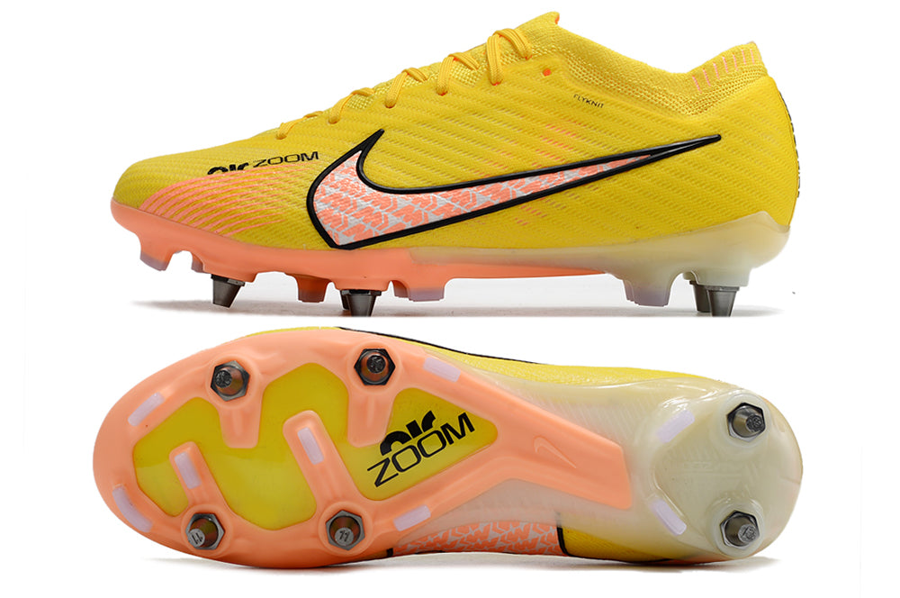 nike air zoom mercurial vapor 15 elite metal-sg yellow