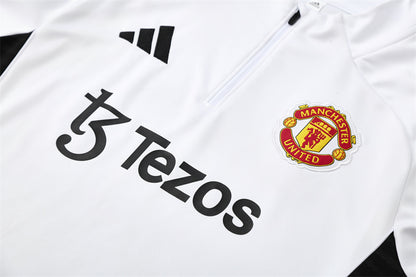 Manchester United 25/26 Tracksuit - White