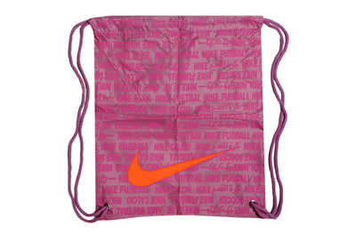 Nike Pink Football Drawstring Bag