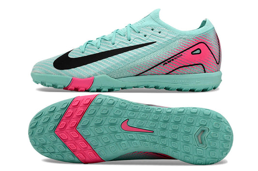 nike air zoom mercurial vapor 16 elite, blue/pink, available in FG, and turf.