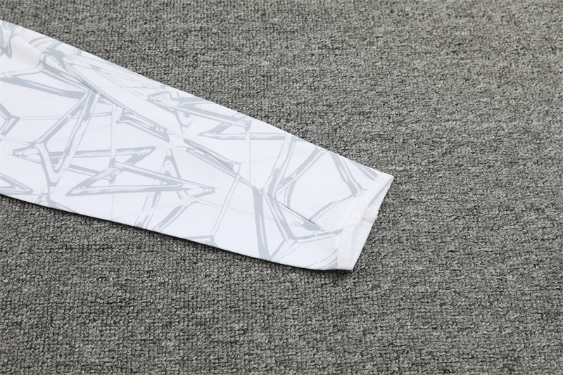 Real Madrid 24/25 Tracksuit - White
