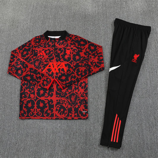 Liverpool 24/25 Tracksuit - Red & Black