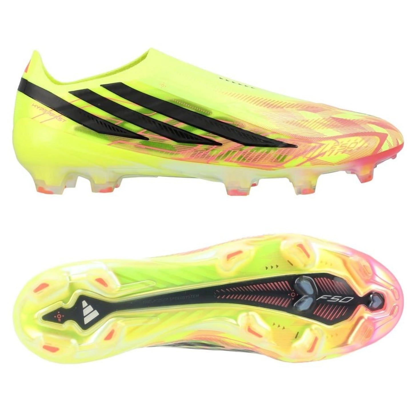Adidas F50 Hyperfast Laceless Elite FG "Too Light"