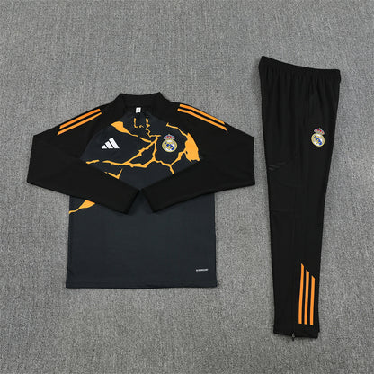 Real Madrid 25/26 Tracksuit - Black
