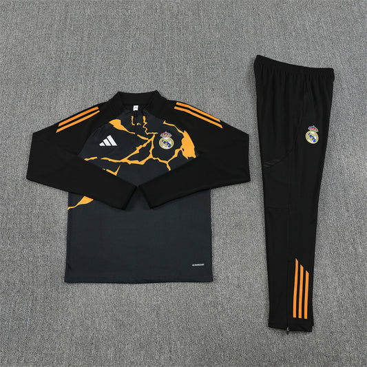 Real Madrid 25/26 Tracksuit - Black