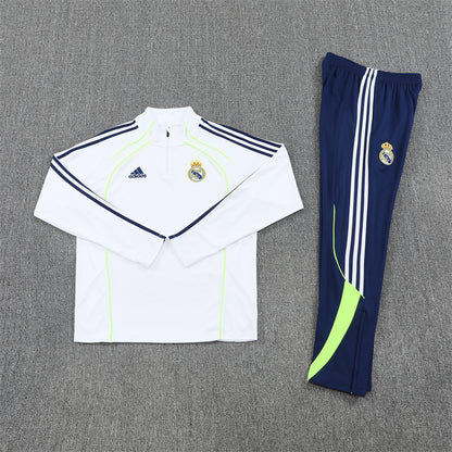 Real Madrid 25/26 Tracksuit - White