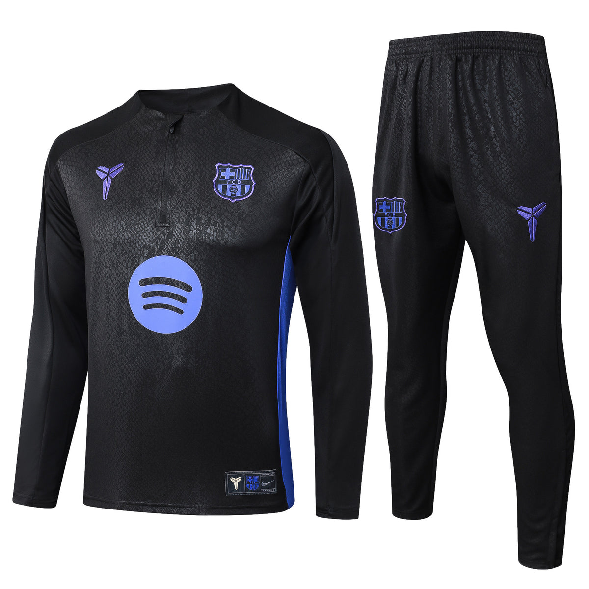FC Barcelona 25/26 Tracksuit - Black Mamba