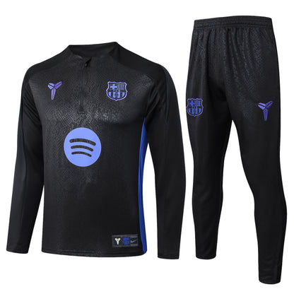FC Barcelona 25/26 Tracksuit - Black Mamba