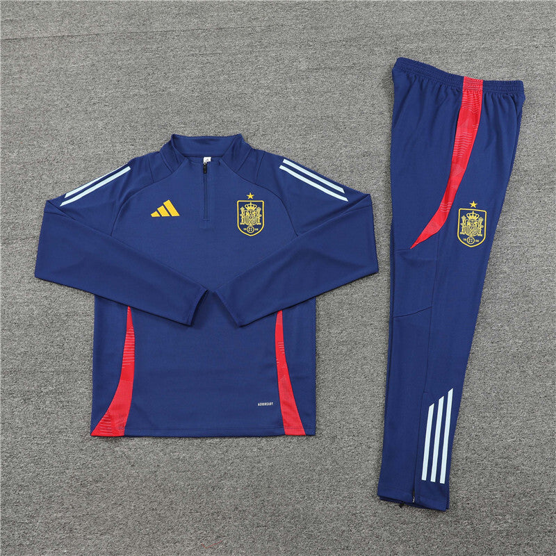 Spain 24/25 Tracksuit - Navy